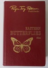 Roger Tory Peterson; FIELD GUIDES, Eastern BUTTERFLIES (1986 H.C. Book) + Ribbon