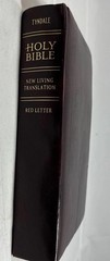 Holy Bible New Living Translation Tyndale Red Letter Personal Size LARGE PRINT