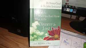 Divorce & Love Lost: God Will Make a Way – Hardcover, by Cloud Dr Henry; – Good
