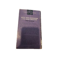 Notes from Underground by Fyodor Dostoevsky 1960 Trade Paperback