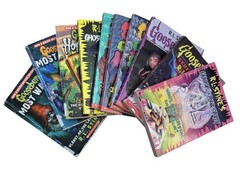 Lot Of 10 R.L. Stein Goosebumps Paperback Books Titles As Shown
