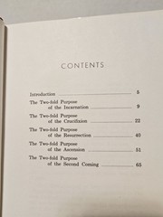 The Two-Fold Purpose Of God by C.R. Stam (Berean Bible Society, 1985) HCDJ