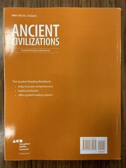 NEW! HMH Soc Studies Ancient Civilizations Guided Reading Workbook 9780544669239