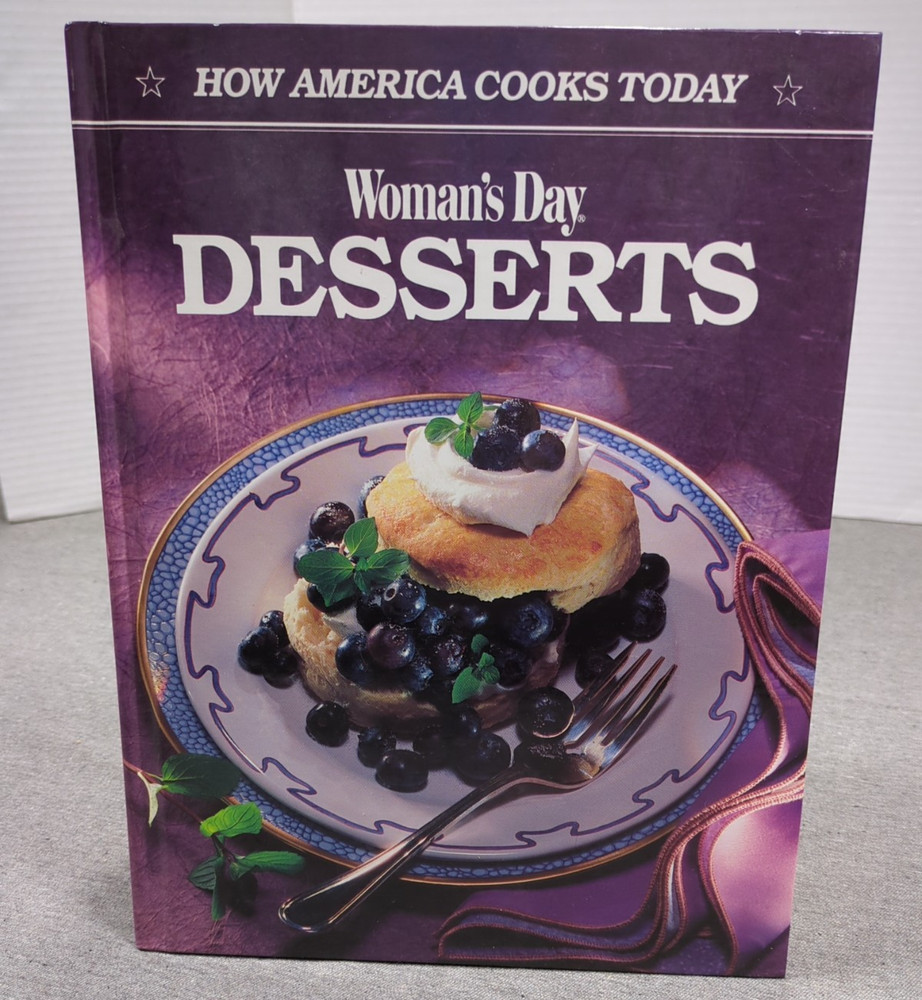 Vintage 1991 Woman’s Day Desserts by Maryanne Ban Meredith Books Hardcover