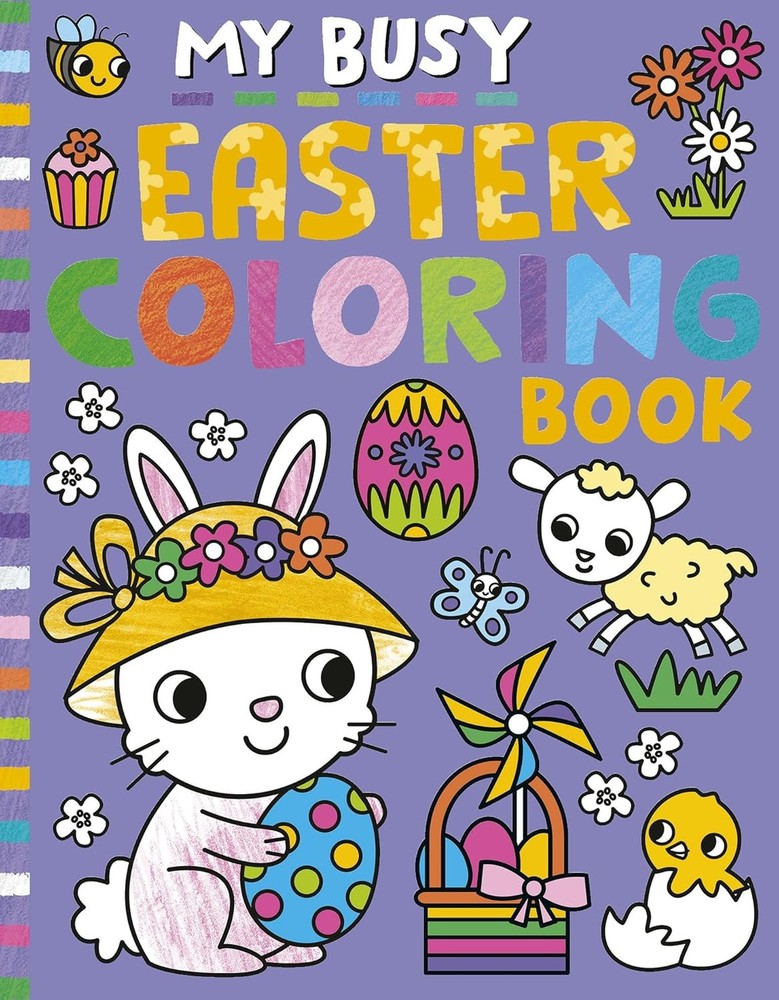 My Busy Easter Coloring Book Paperback by Tiger Tales