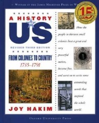 A History of US: From Colonies to Country: 1735-1791 A History of US Boo – GOOD