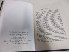The Sonnets of William Shakespeare – Crown Publishers – 88 Pages – Vintage, 1961