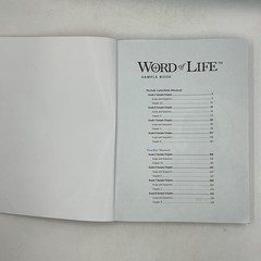 WORD Of LIFE Sample Book Augustine Institute Paperback Yellow Good Condition
