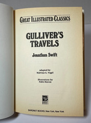 5 Great Illustrated Classics Wizard of Oz Robin Hood Gulliver’s Travels Swiss