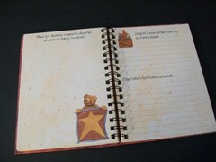 A Quilter’s Journal Hardcover Wire Bound Record Keeping Book 2001
