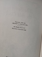Nancy Drew Books (1930’s/1960’s prints) Lot of 5
