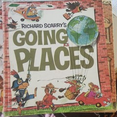 Richard Scarry Look & Learn Library Vintage Illustrated Box Set 5 Books Ages 4-8