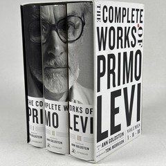 Complete Works of Primo Levi 2015 Hardcover DJ Slipcase 3 Volumes