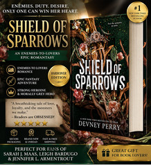 Shield of Sparrows Enemies to Lovers Epic Romantasy Hardcover Fantasy Book New