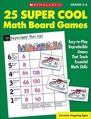 25 Super Cool Math Board Games: Eas…, Lorraine Hoppin