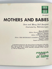 Mothers and Babies Nursery Picture Book Paperback 1965 Graded Press 24 pages-A3