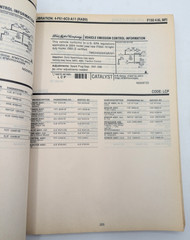 2004 Ford Car Truck Engine Emissions Facts Book Summary Manual Mustang F Series+