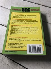 The Unofficial SAT Word Dictionary The Book the College Board Didn’t… Butchers