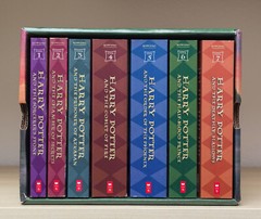 (2) Harry Potter Box Sets Complete Volumes 1-7 PB + Hogwarts Library HC-Rowling