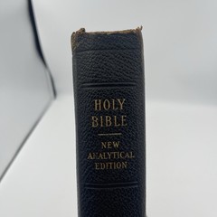 Holy Bible New Analytical Indexed Edition Dickson 1931 King James Vtg Leather