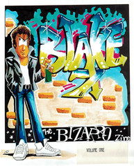 Blakes 7 Fanzine „Bizarro Zine #1” Gen 1988 Cartoons Anthology Leah Rosenthal B7