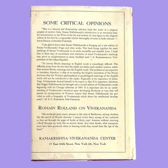 Vivekananda The Yogas and Other Works (1953 2nd Ed) Swami Nikhilananda HC DJ VG