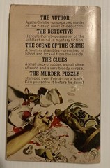 A Holiday For Murder Mystery Paperback Book by Agatha Christie Suspense 1962