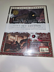The Polar Express Book CD Cassette Chris Van Allsburg Vintage Sealed Gift Set