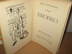 Young Readers Vintage BRONKO BY ROSA K. EICHELBERGER 1955 Ex-library Illustrated