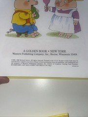 Vintage Richard Scarry Childrens Book Lot 5 Golden Books Animal Nursery Tales