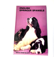 Vintage English Springer Spaniels Diane McCarty T.F.H. Purple HC Dog Care 1983