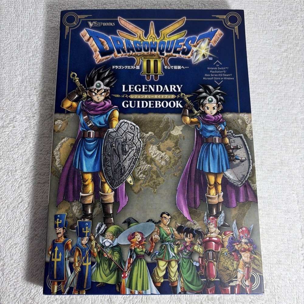 Dragon Quest III 3 Strategy Guide RPG Role Playing Game Game Book 2024 Remake