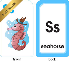 School Zone Alphabet Fun Flash Cards ABCs Uppercase Lowercase Preschool 56 Pack