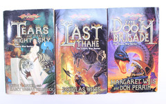 Chaos War Series Book Lot Doom Brigade Tears Night Sky Last Thane DragonLance
