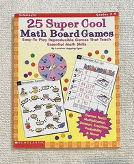 H2- Lorraine Hopping Egan Scholastic 25 Super Cool Math Board Games Grades 3-6