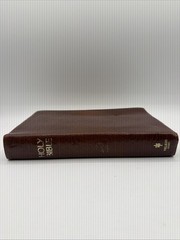 Holy Bible The Open Bible Edition Nelson 658BR Brown Leather 1975 Red Letter