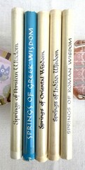 Rare 5 vol Set „Springs of Wisdom” Vintage Series (1960s) Mini Book Near Fine