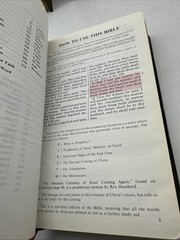 Rex Humbard Prophecy Bible KJV Holy Bible 1979 Vintage Religious (35)
