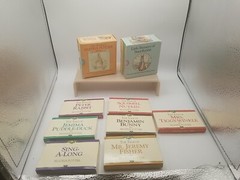 2 Vintage Box Sets “LITTLE TREASURY BEATRIX POTTER STORIES” Books & Cassettes