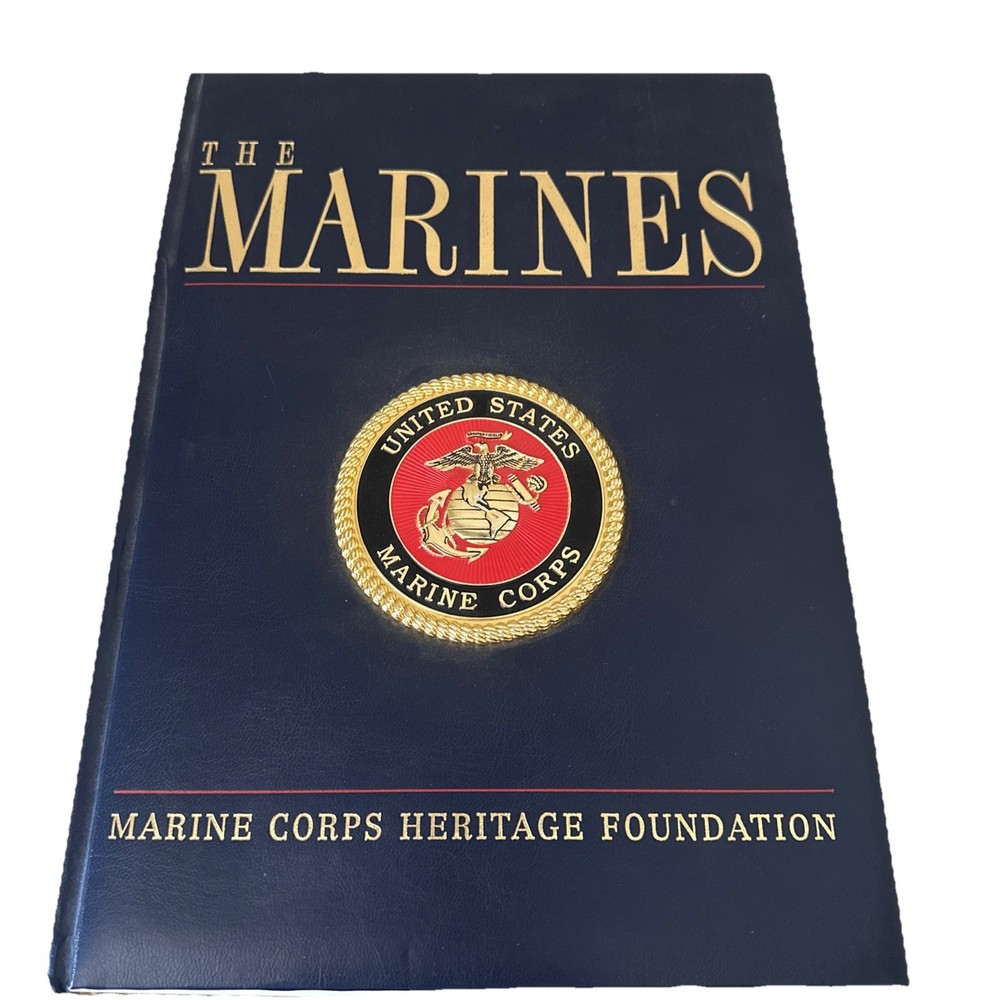 THE MARINES Marine Corps Heritage Foundation ILLUSTRATED BOOK 1998 LARGE