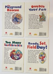 4 Children’s Math Education Story Books MATHmatazz Grade 1 CTW Puppet Characters