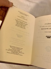 Smellie TREATISE ON THEORY & PRACTICE MIDWIFERY CASES VOLS 2 & 3 Near Mint 1990