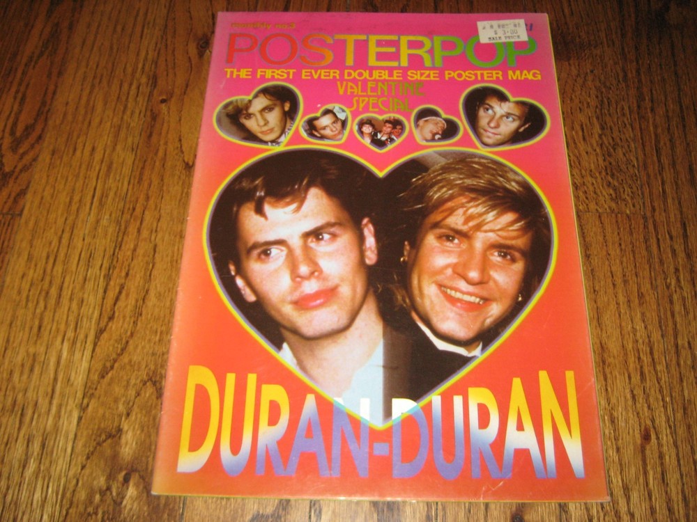 Poster Pop Magazine 84 Duran Duran Giant Double sided Fold out Poster!