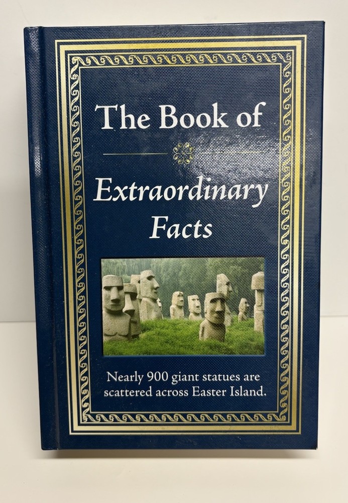 Hardcover Book Of Extraordinary Facts 704 Pages Of Trivia Facts
