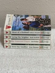 Steeple Hill Love Inspired Series Lot 4 Paperback Books