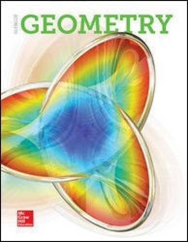 Glencoe Geometry – Hardcover By John A. Carter – VERY GOOD