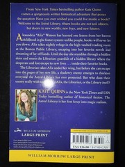 The Astral Library Kate Quinn ADVANCE READERS COPY PB