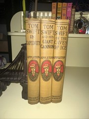 1913 ANTIQUARIAN APPLETON TOM SWIFT VINTAGE BOOKSET GROSSET&DUNLAP HC DECOR BOOK