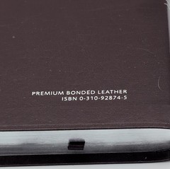 NIV Thinline Reference Bible (2002, Premium Bonded Leather) Burgundy W/Box