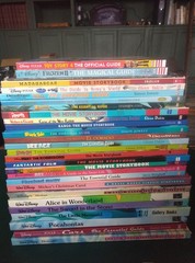 Lot of 25+ Children’s Movie Books: Disney, Pixar, Dreamworks – Essential Guides
